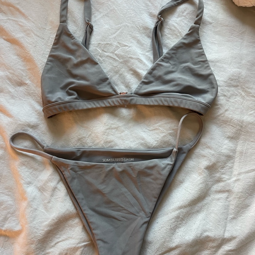 Somerfield Swim Gray Bikini Set